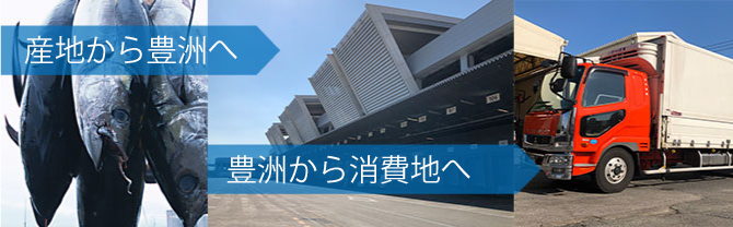 産地から豊洲へ　豊洲から産地へ